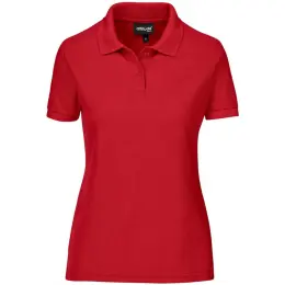 Ladies Everyday Golf Shirt Red Front